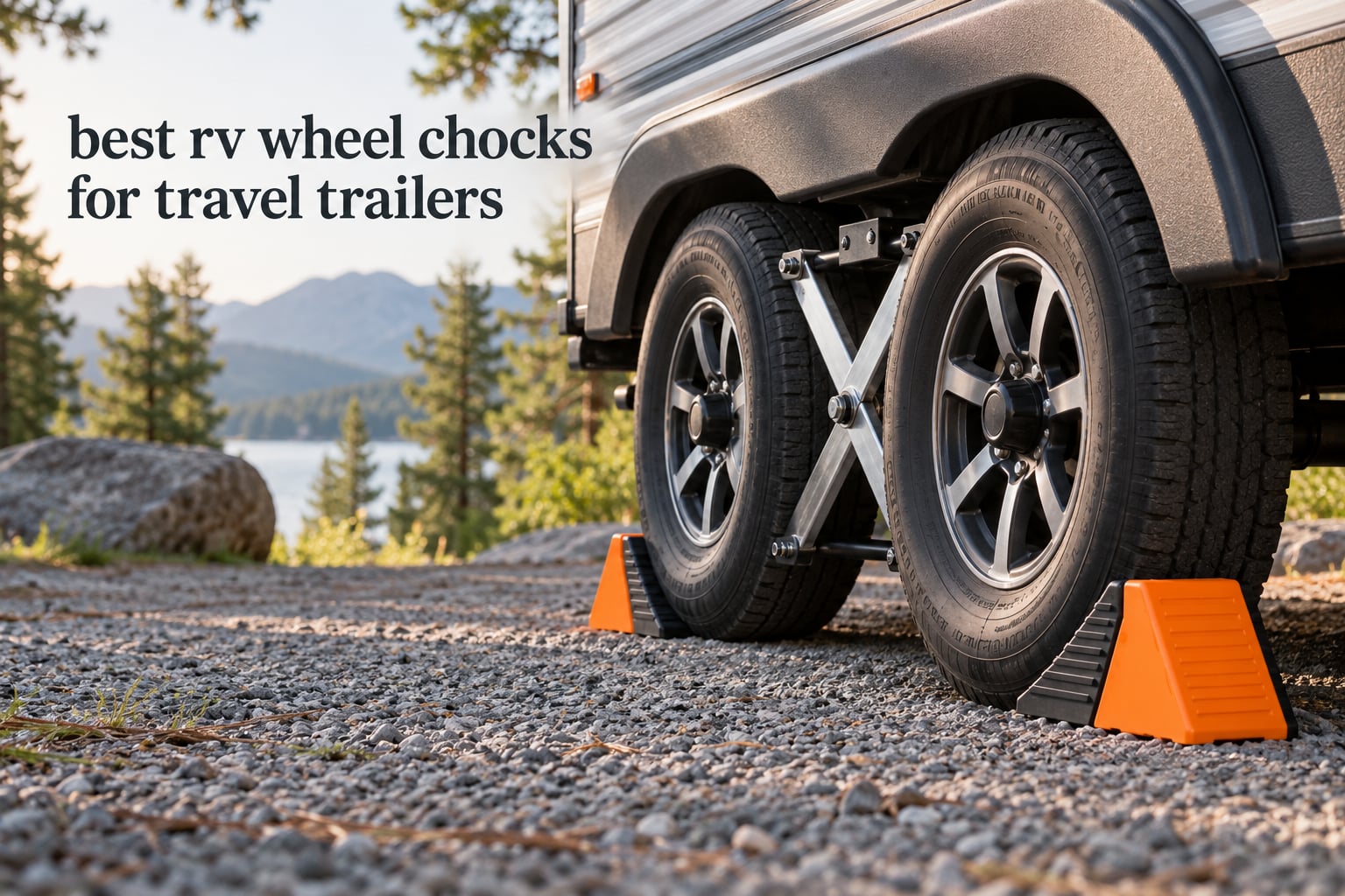 best rv wheel chocks for travel trailers