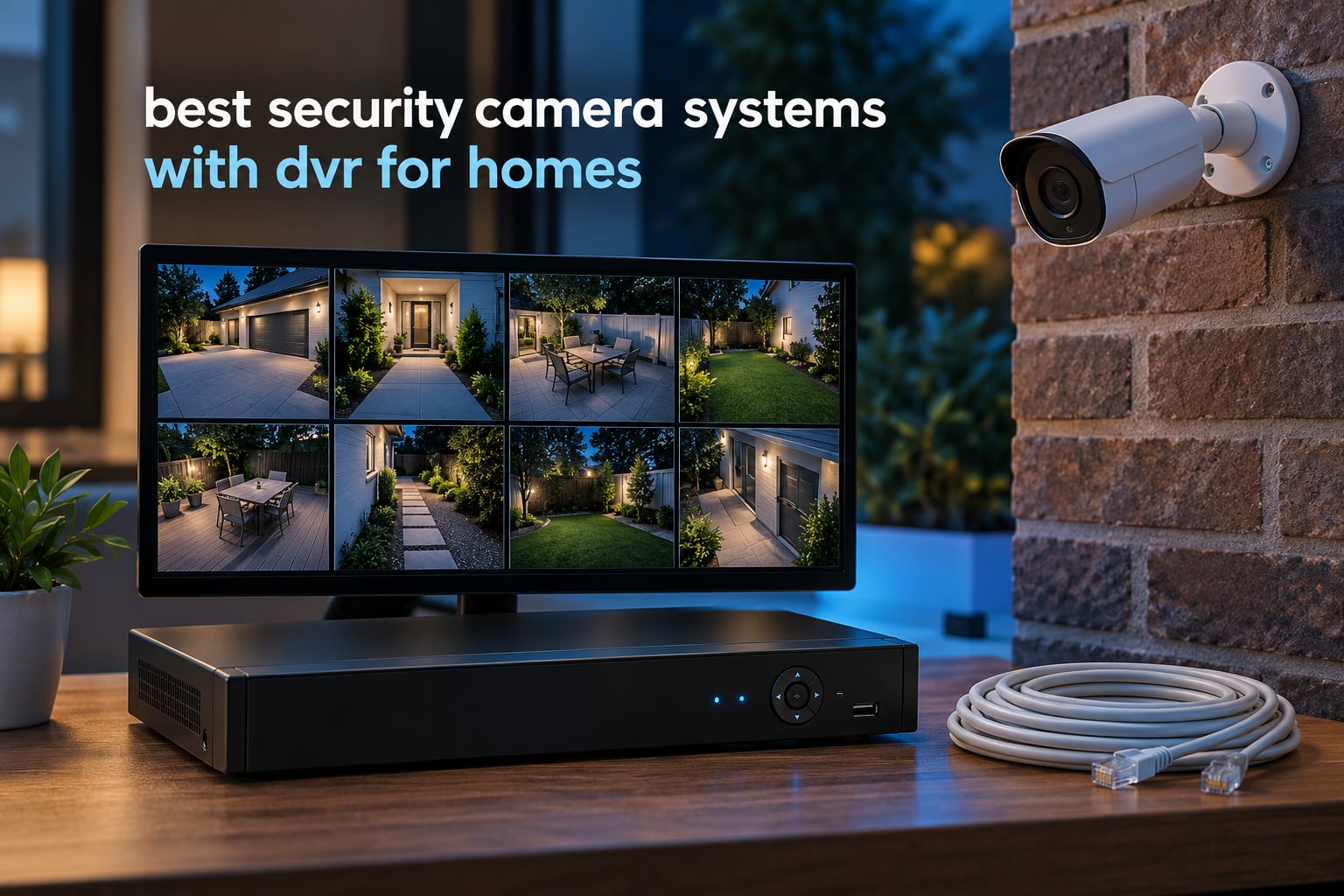 best security camera systems with dvr for homes