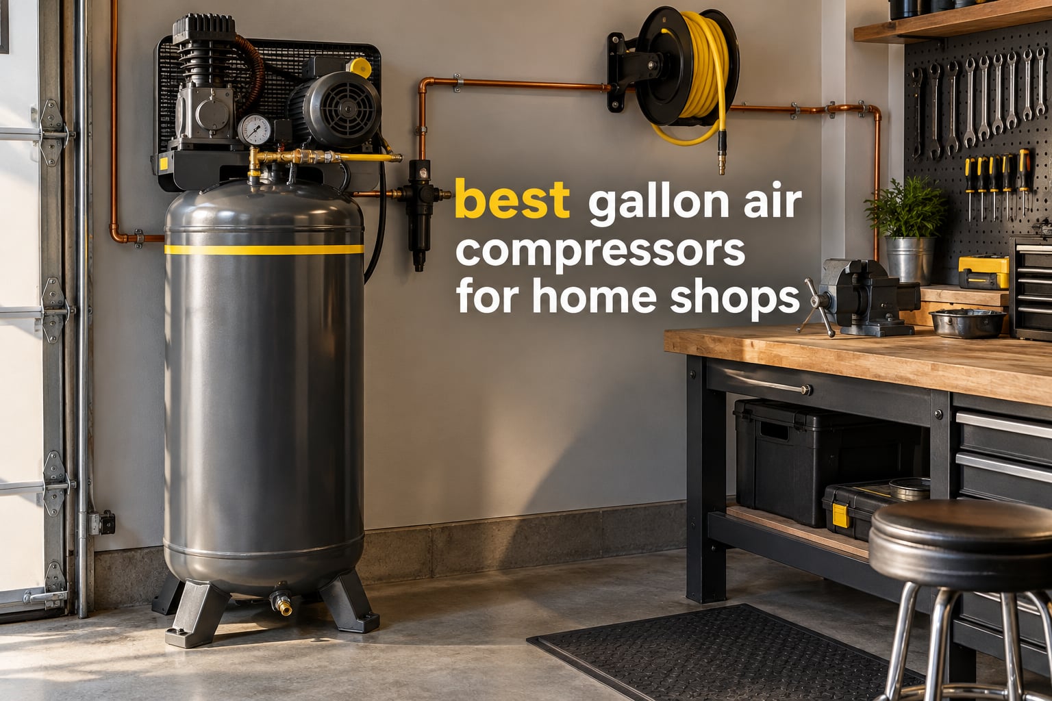 best 60 gallon air compressors for home shops