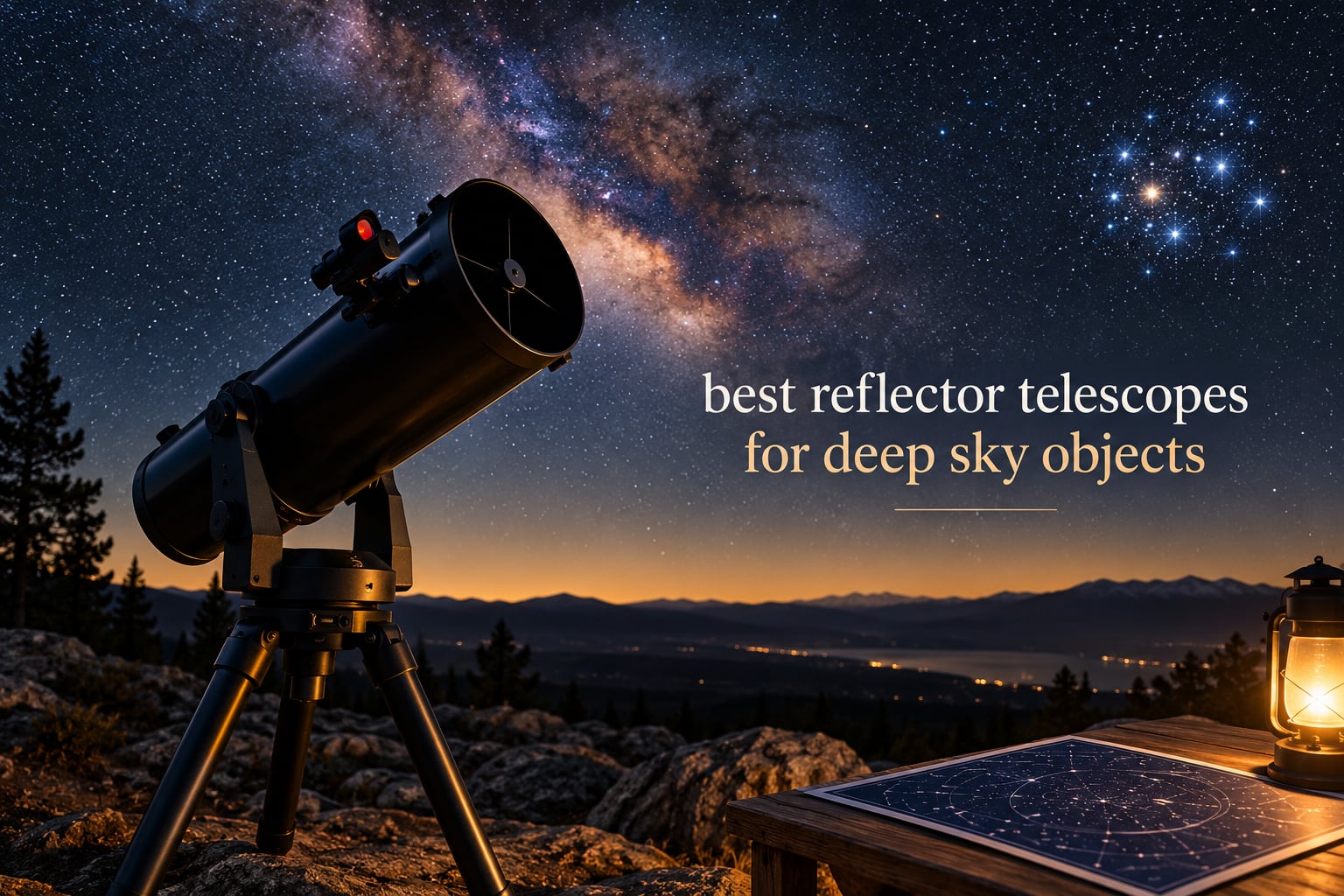 best reflector telescopes for deep sky objects