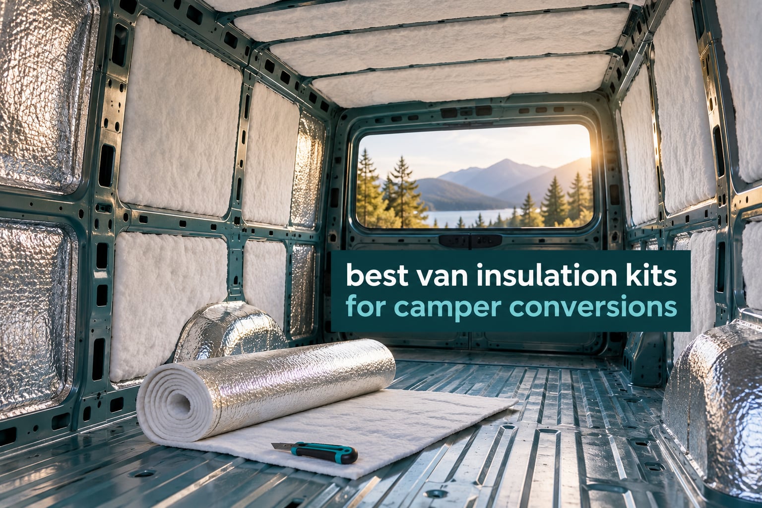 best van insulation kits for camper conversions
