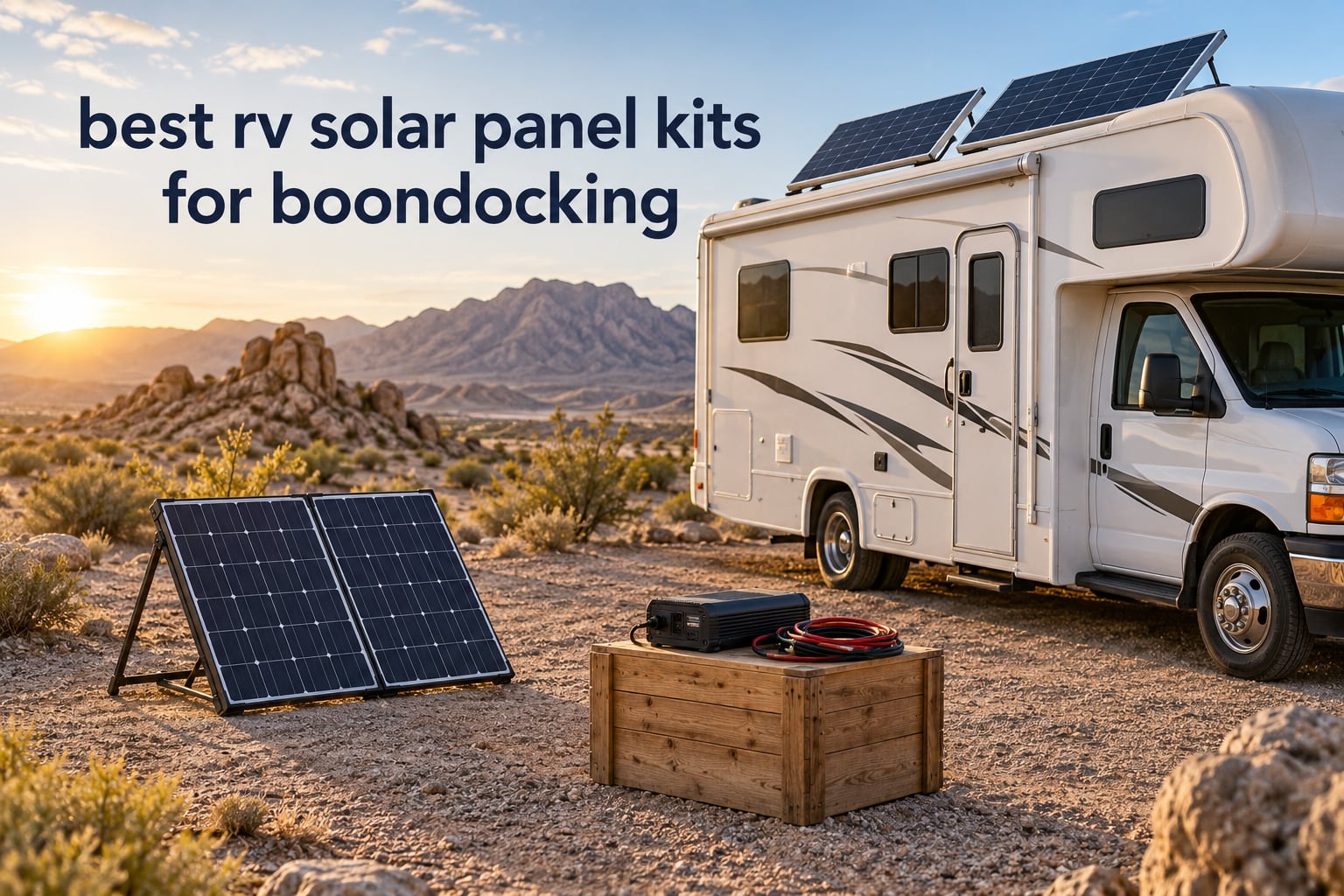 best rv solar panel kits for boondocking