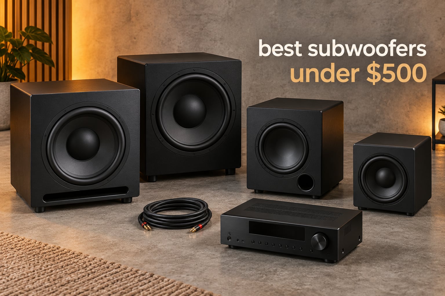 best subwoofers under $500