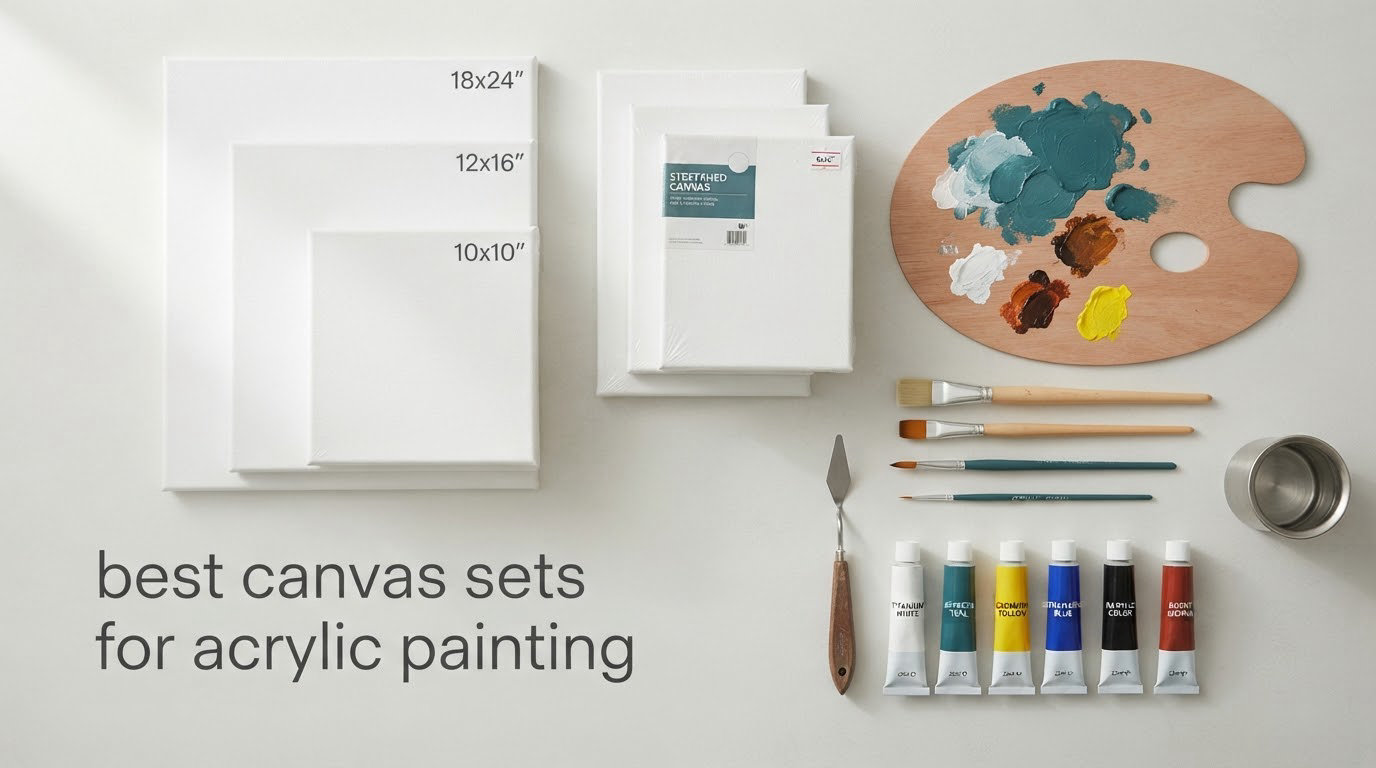 best canvas sets for acrylic painting