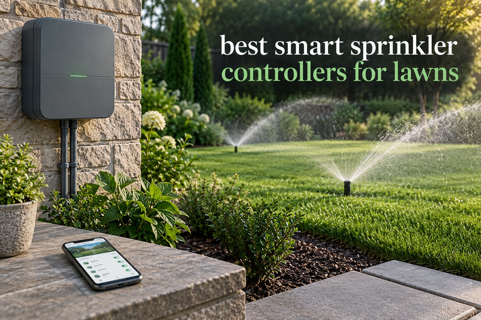 best smart sprinkler controllers for lawns