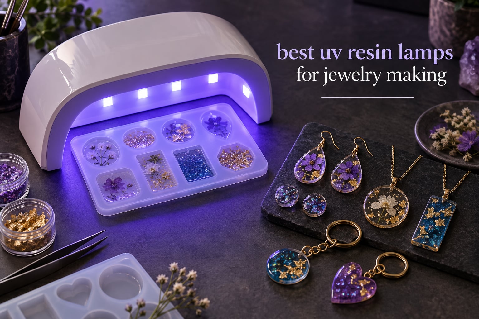 best uv resin lamps for jewelry making