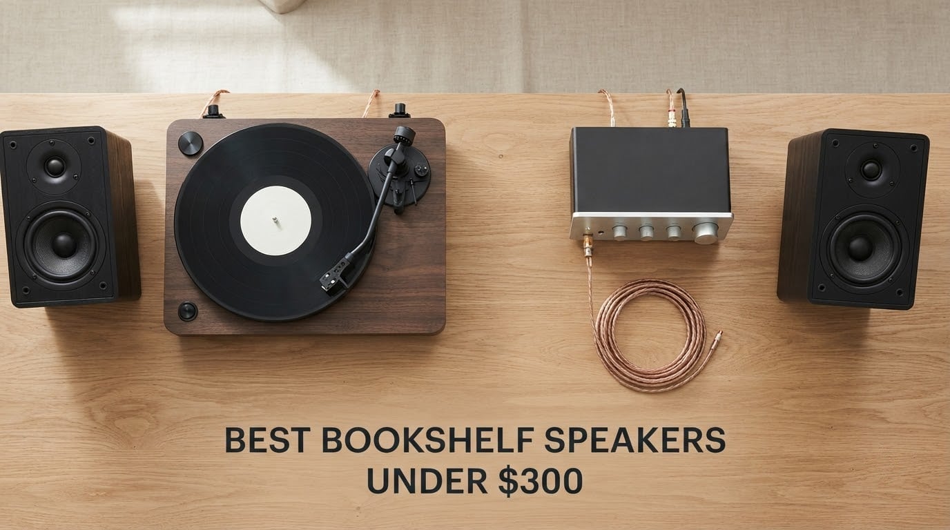 best bookshelf speakers under $300