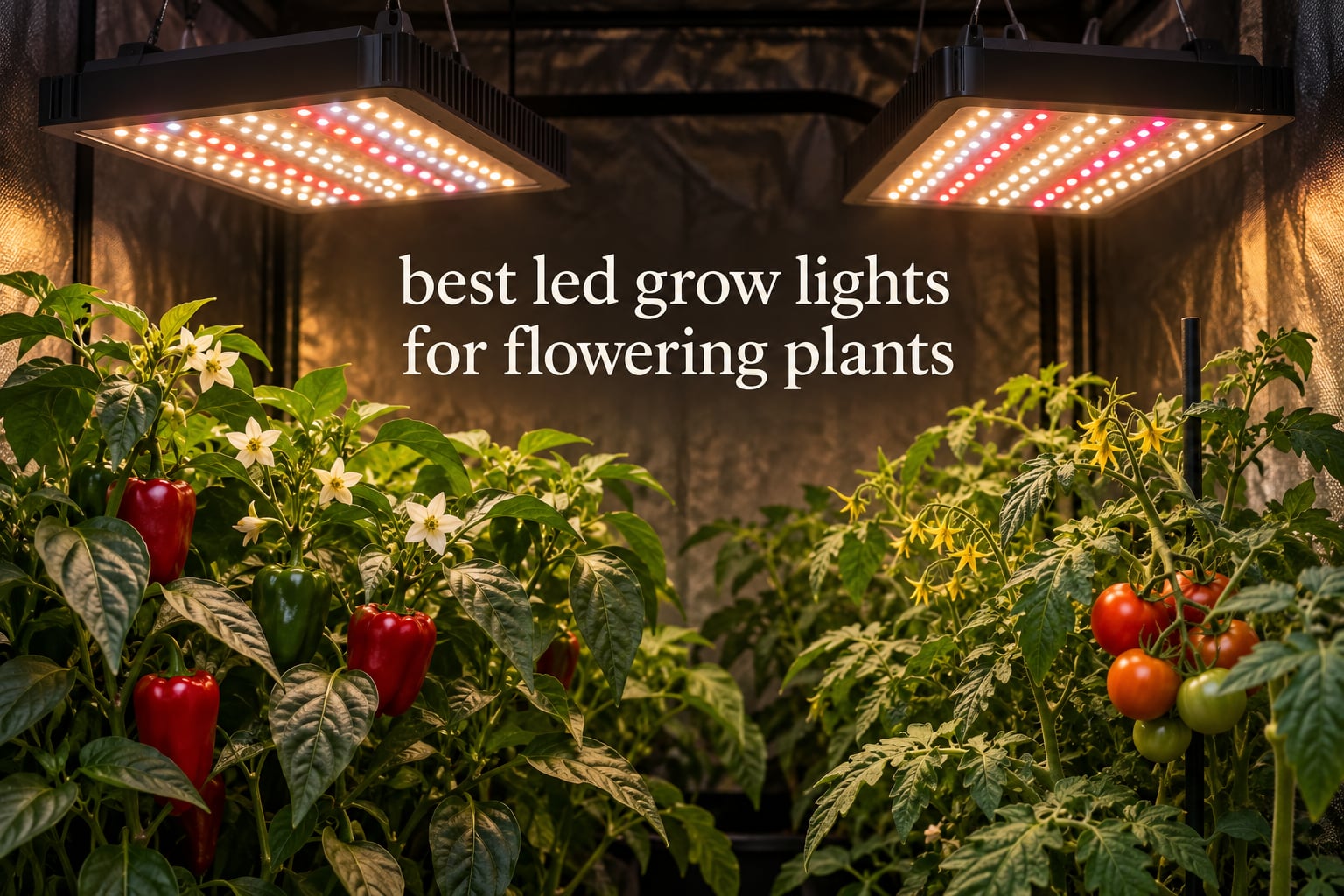 best led grow lights for flowering plants